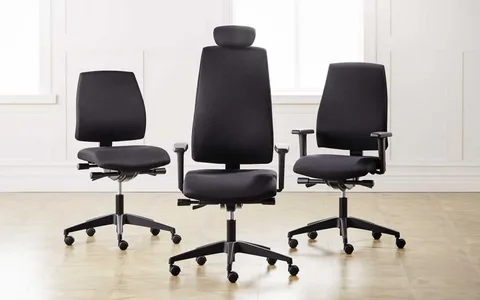 تصویر 3 از صندلی اداری طبی با پشتی حمایتی استاندارد